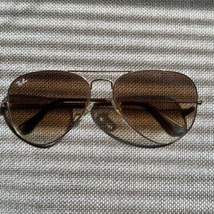Ray ban classic brown aviators